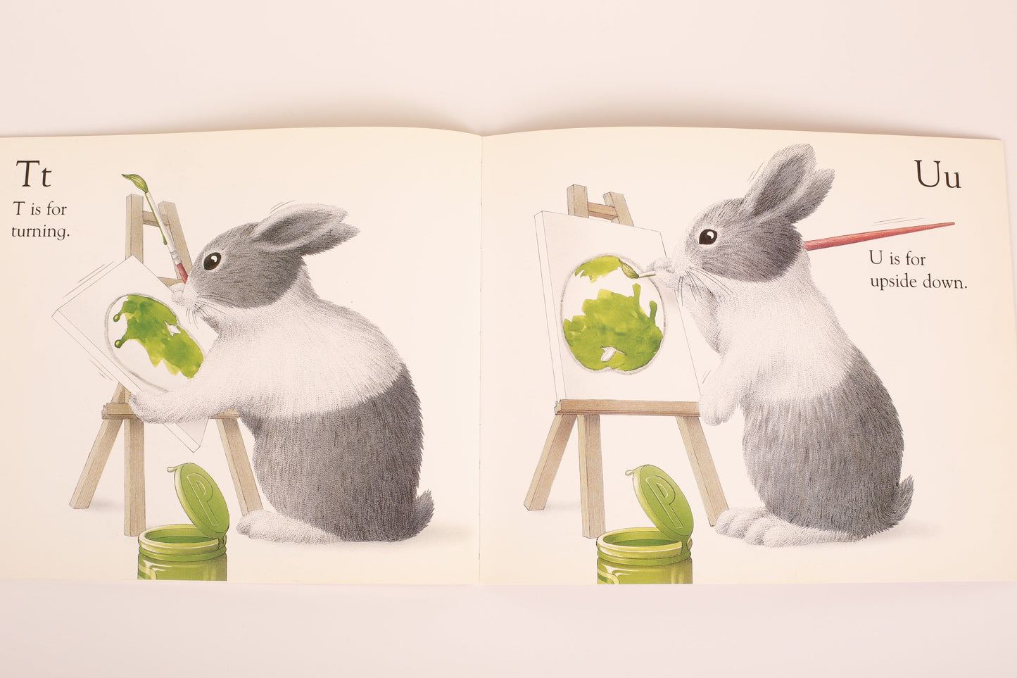 Black and White Rabbit's ABC