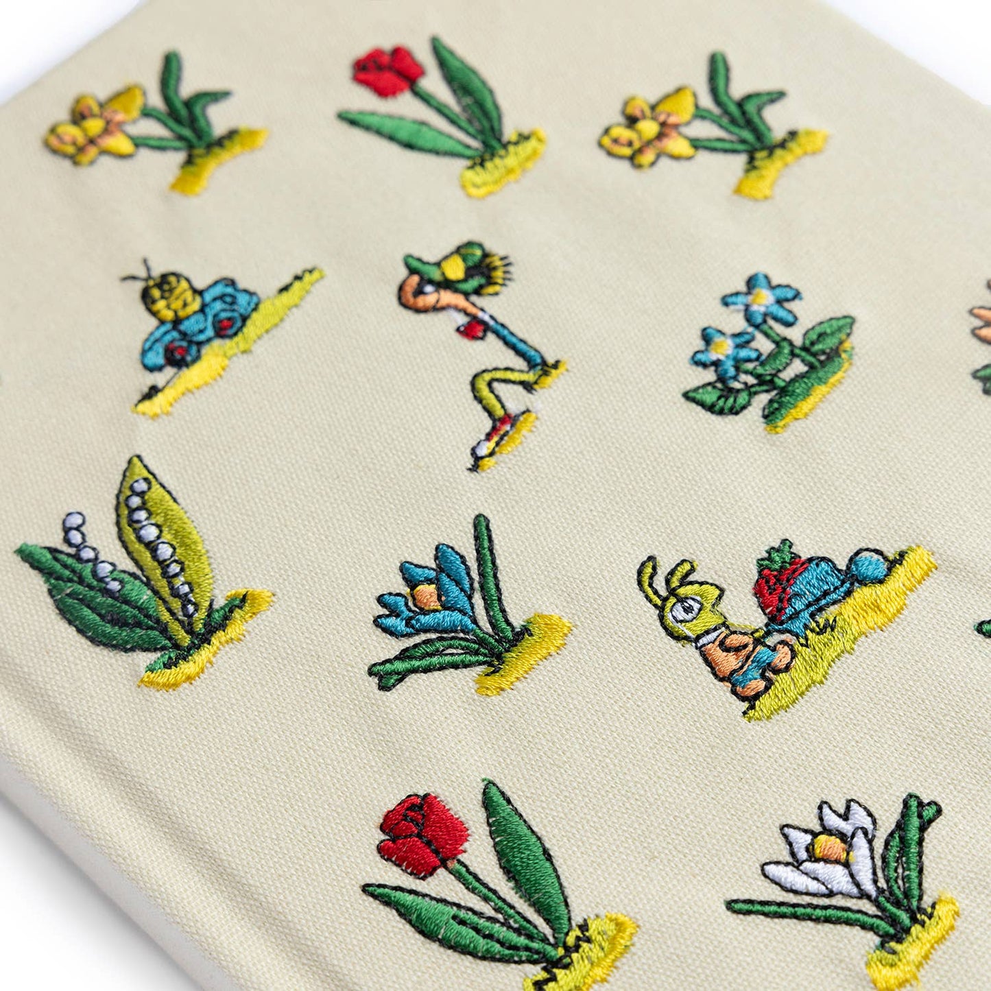 Richard Scarry® - Lowly Floral Embroidered Journal