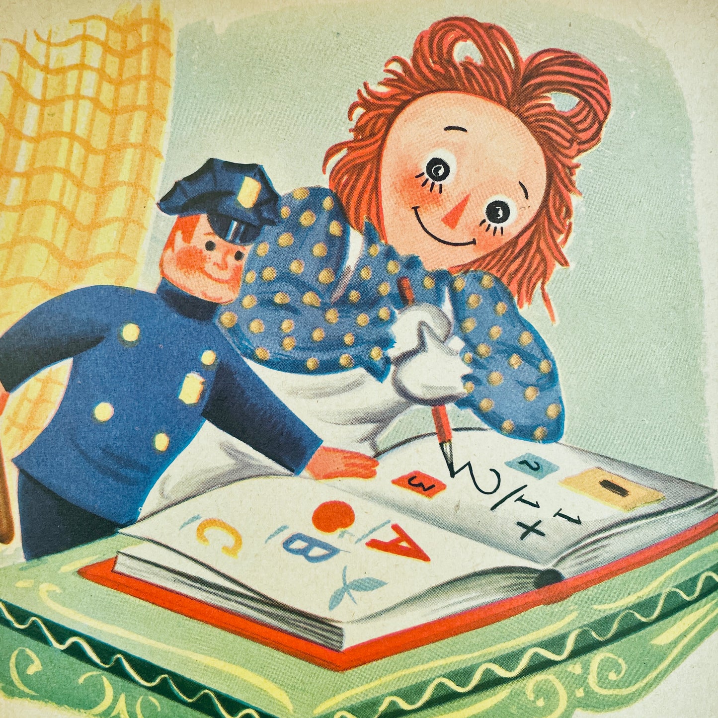 Raggedy Ann and Marcella's First Day at School