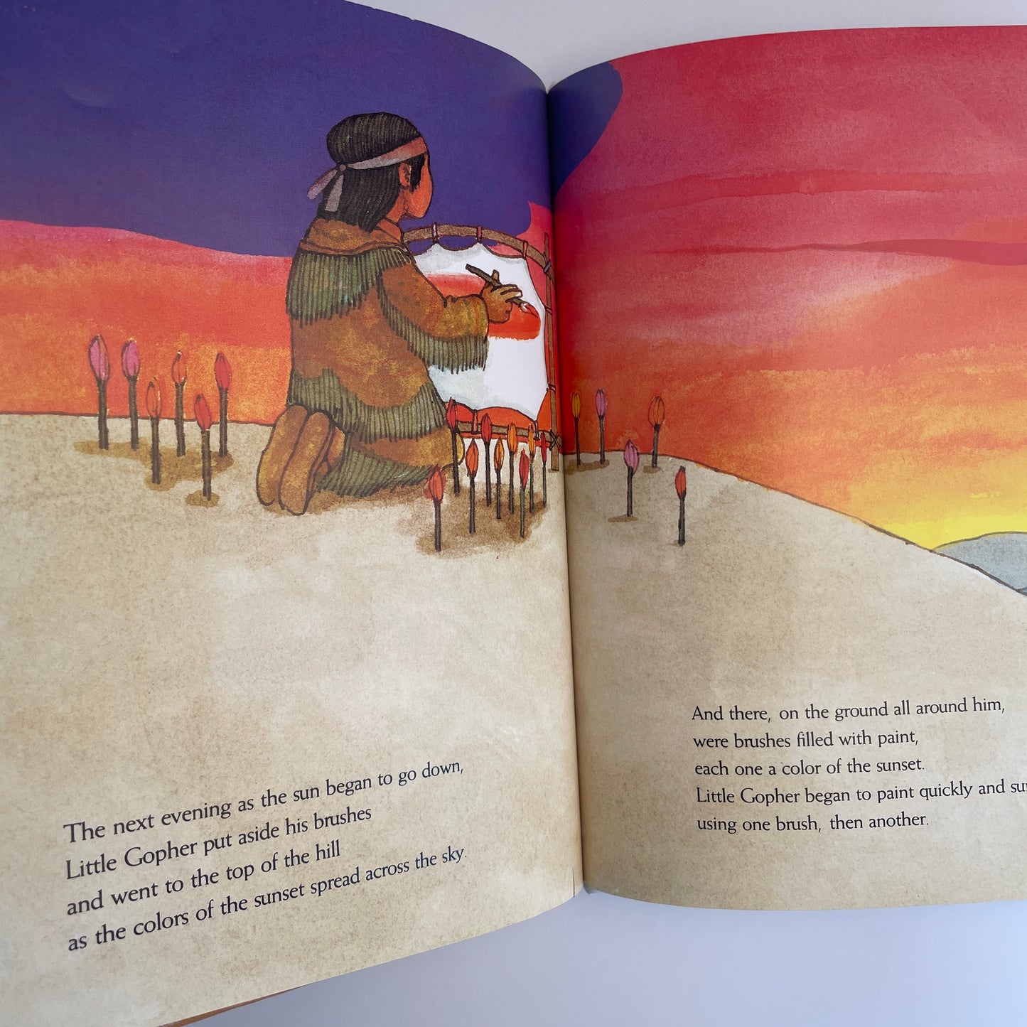 The Legend of the Indian Paintbrush