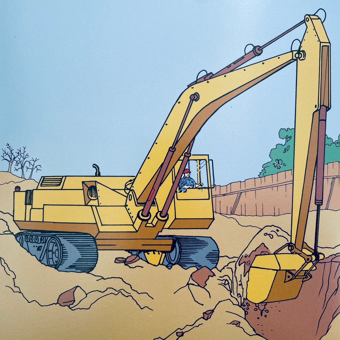 Trucks Coloring Book