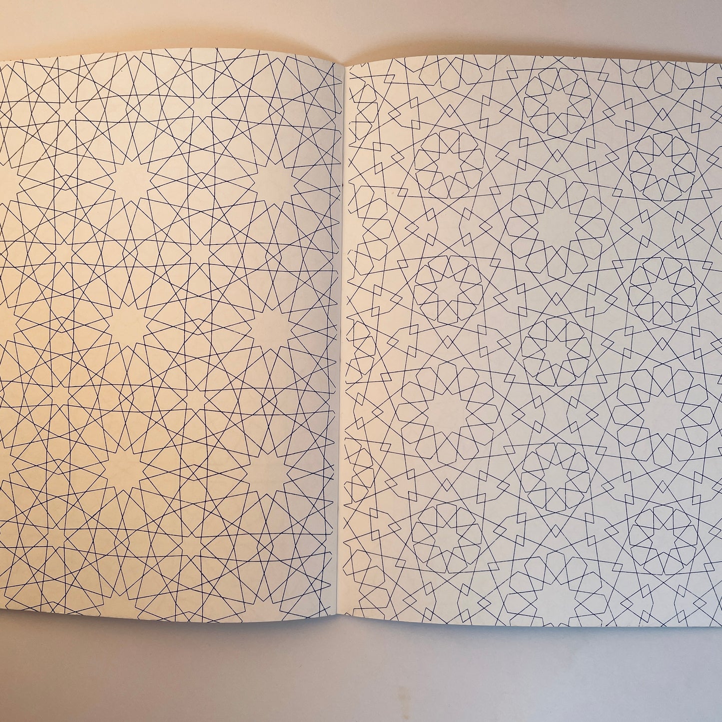 Islamic Patterns Coloring Book