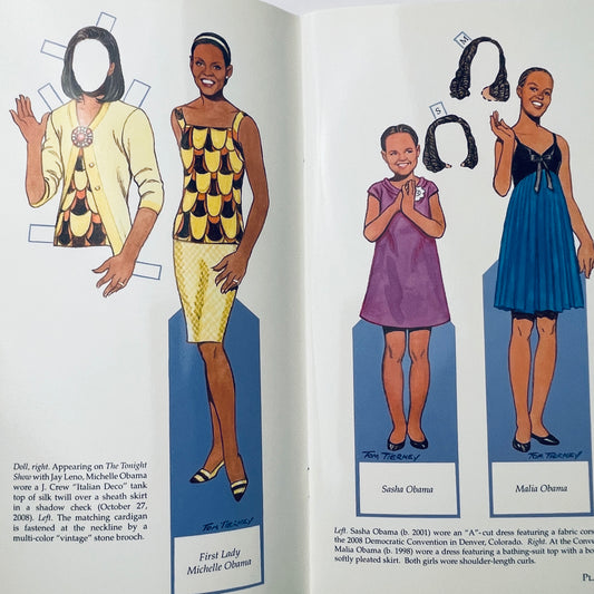 President Barack Obama Paper Dolls