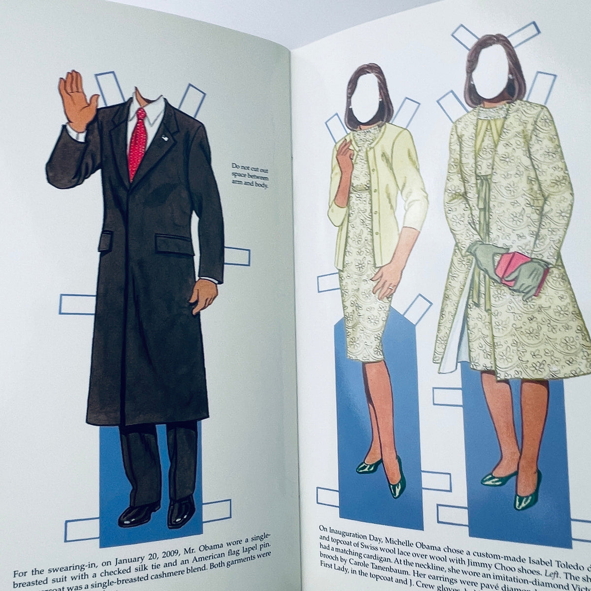 President Barack Obama Paper Dolls