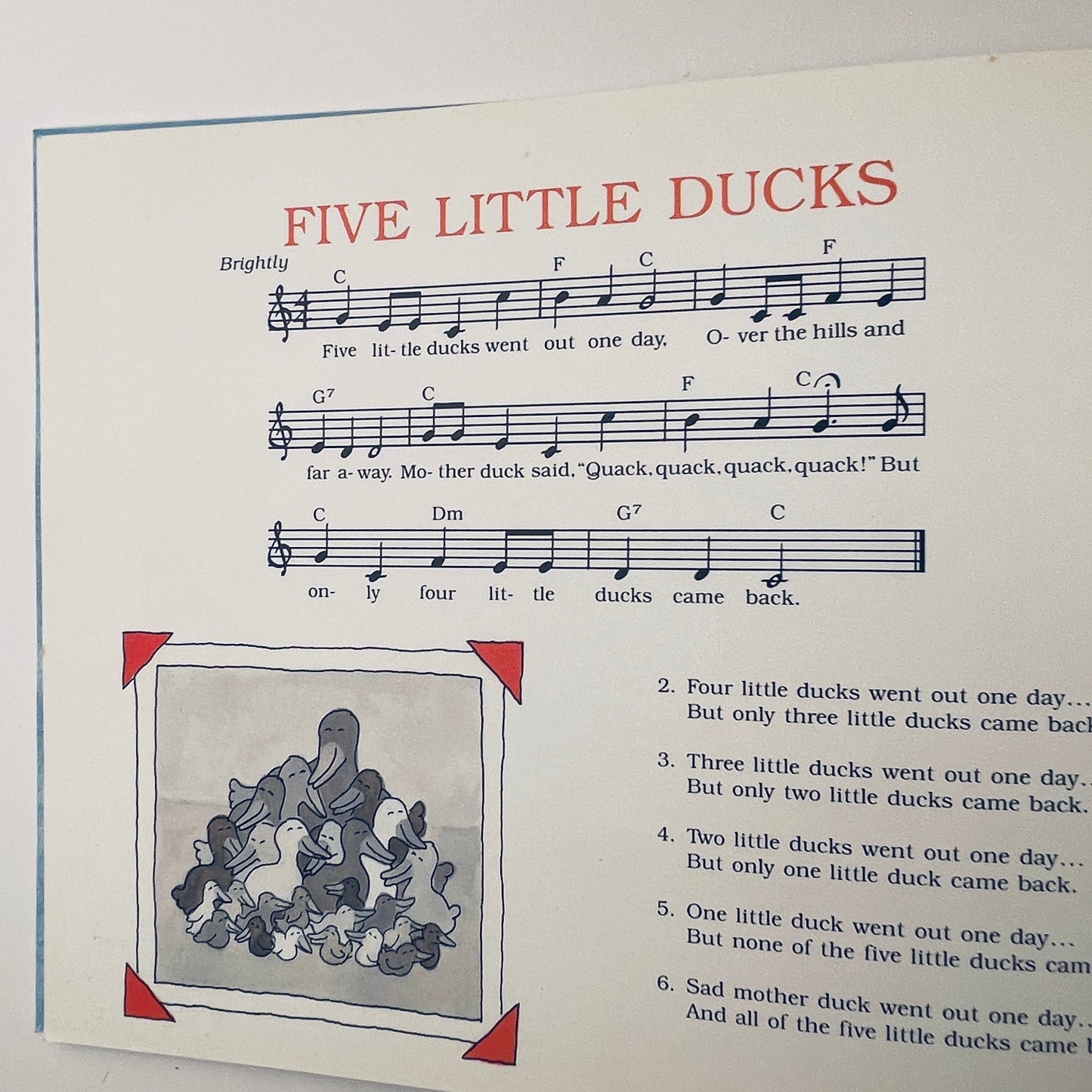 Five Little Ducks (Raffi Songs to Read)