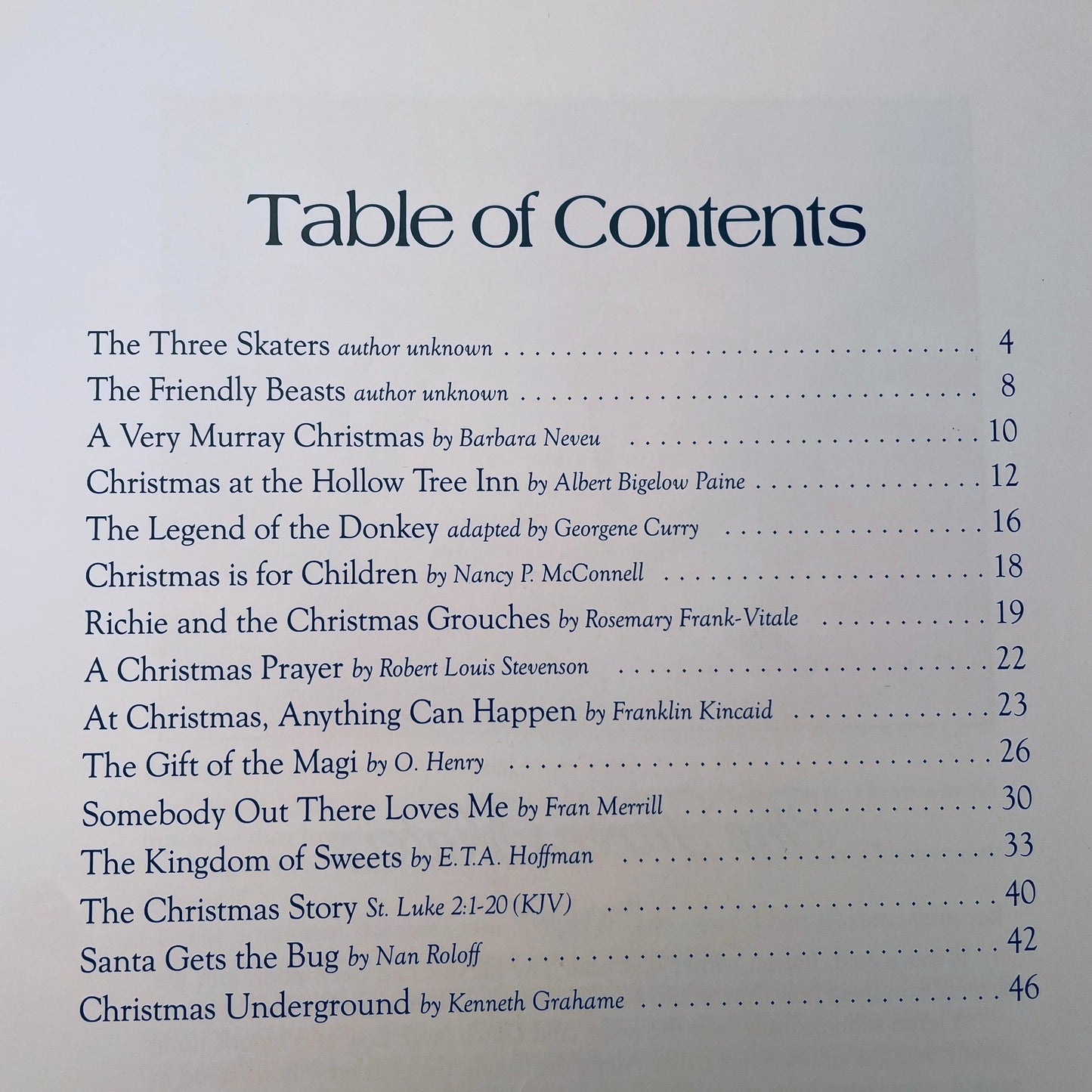 Our Favorite Christmas Tales