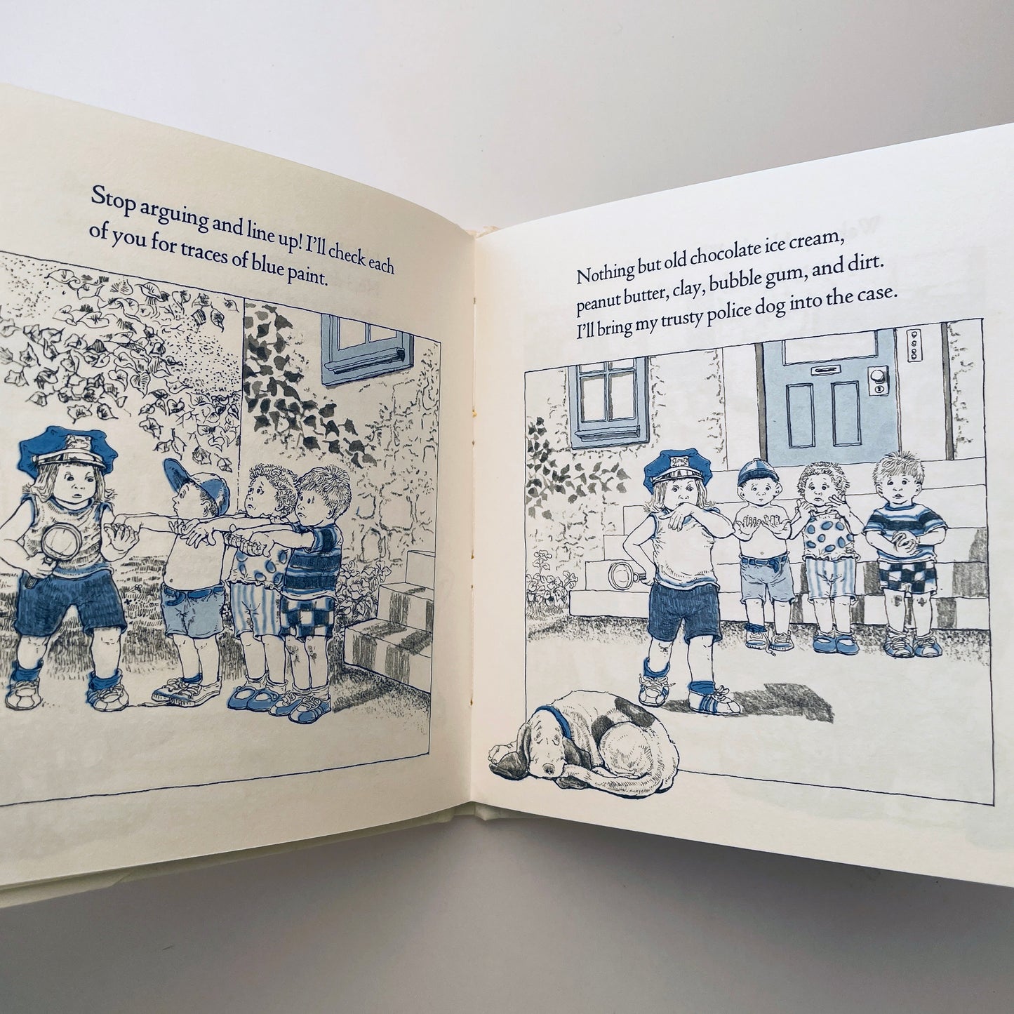 The Mystery of the Stolen Blue Paint