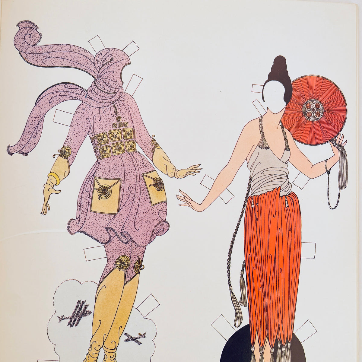 More Erte Fashion Paper Dolls