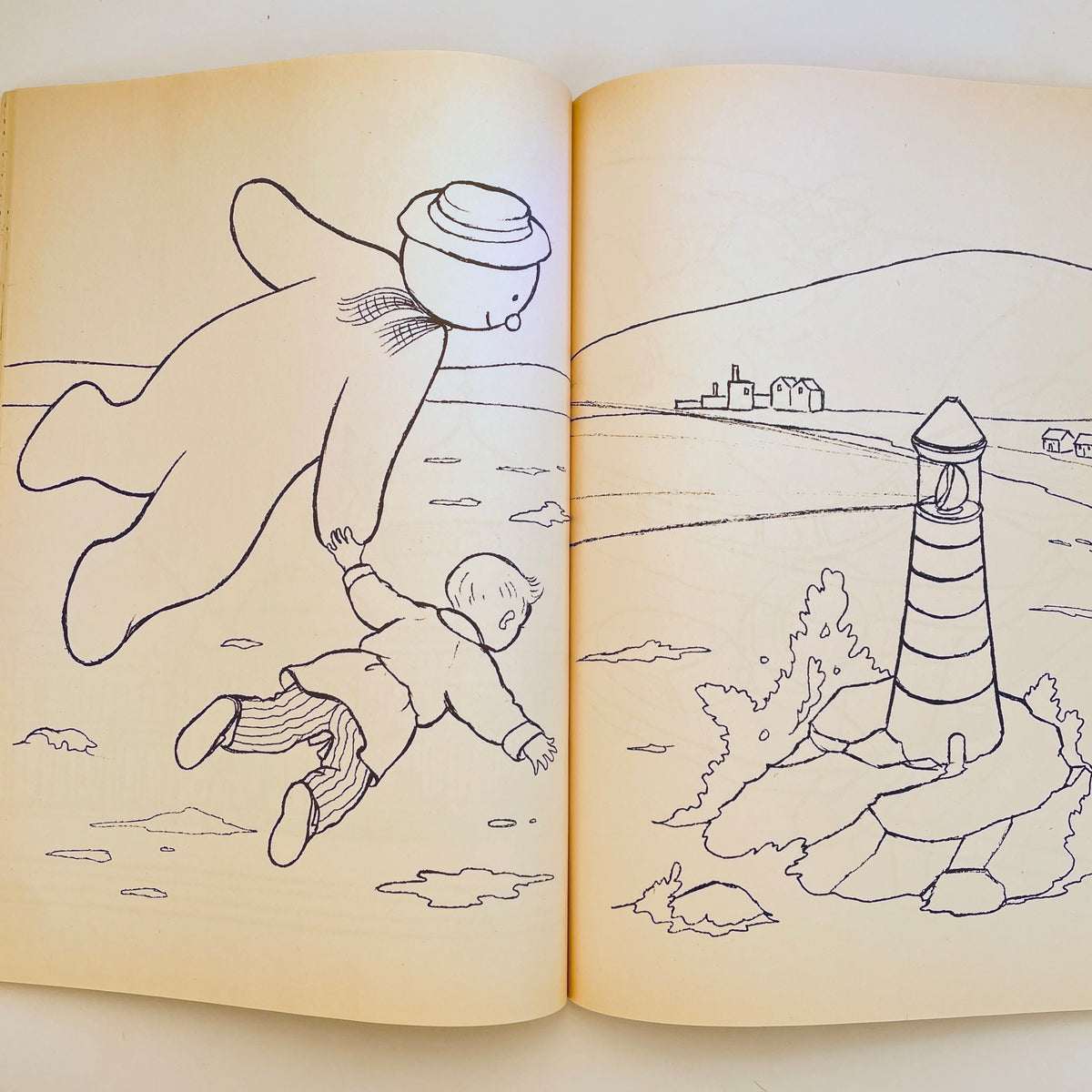 The Snowman Coloring Book