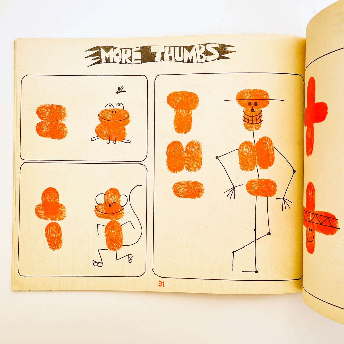 Ed Emberley's Great Thumbprint Drawing Book w/ stamp pad