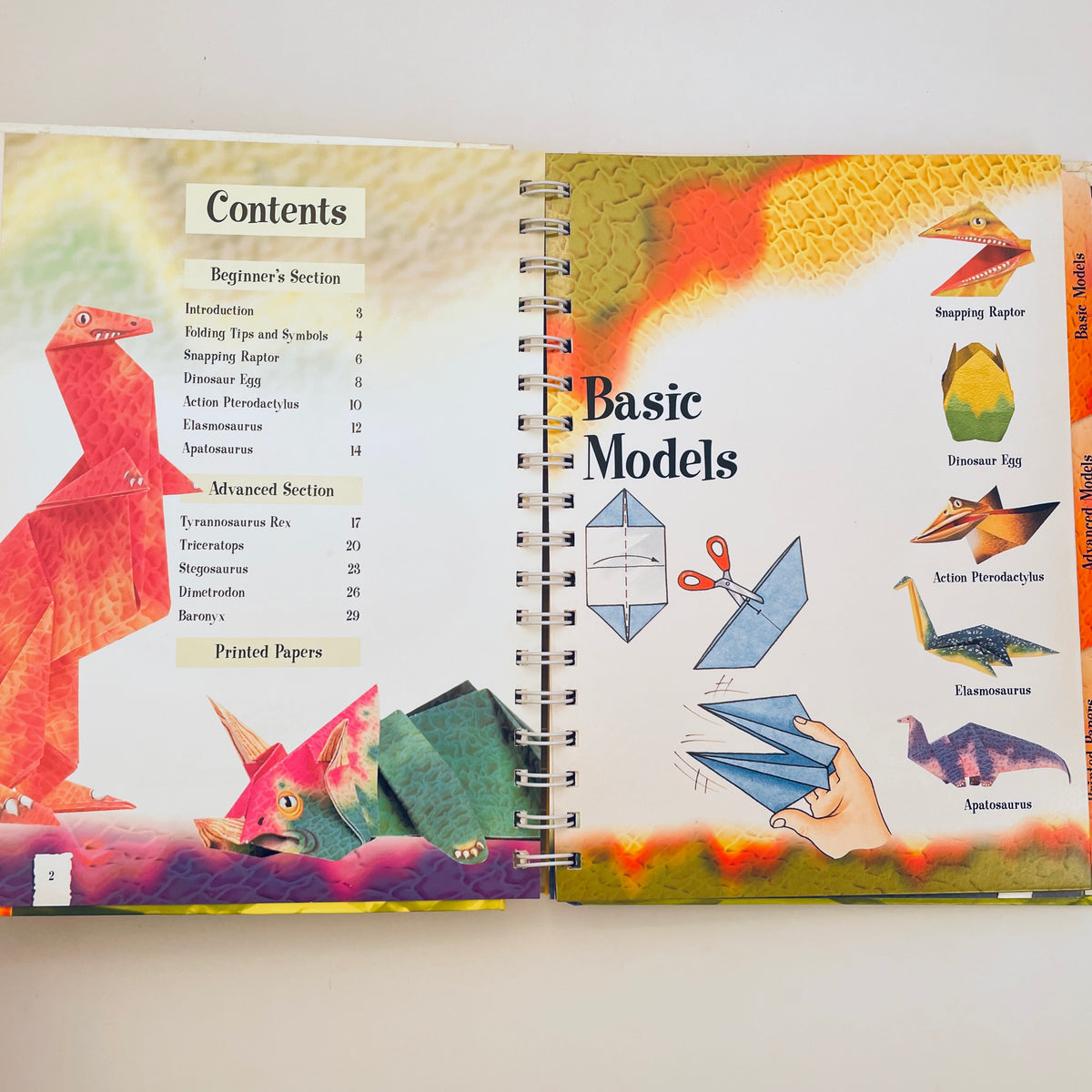 Paper Dinosaurs