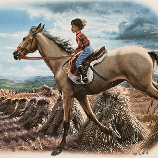 Goizane Zaldiz Ibiltzen (Martine Rides a Horse–Basque)