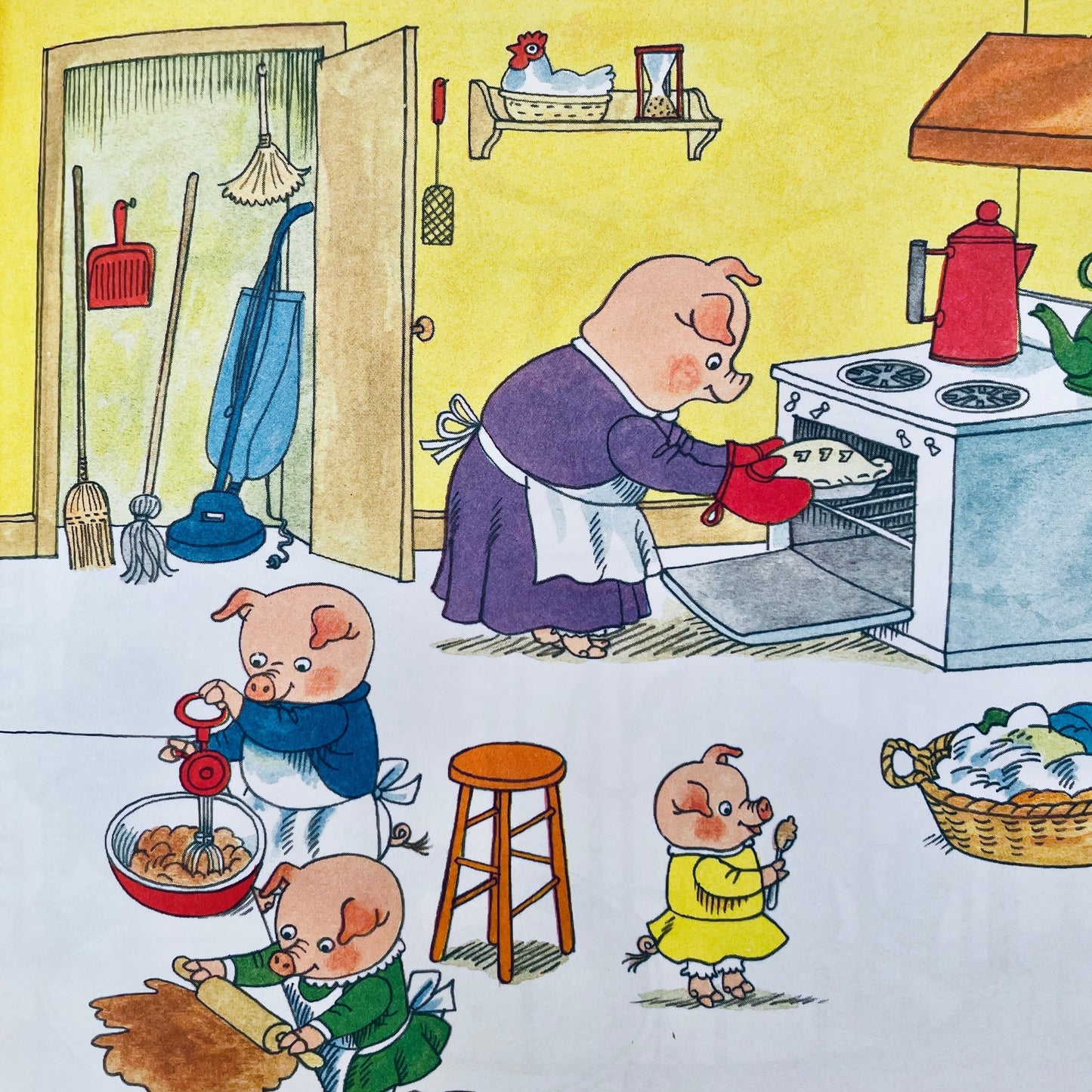 Richard Scarry's Things to Love (Golden Look-Look Book)