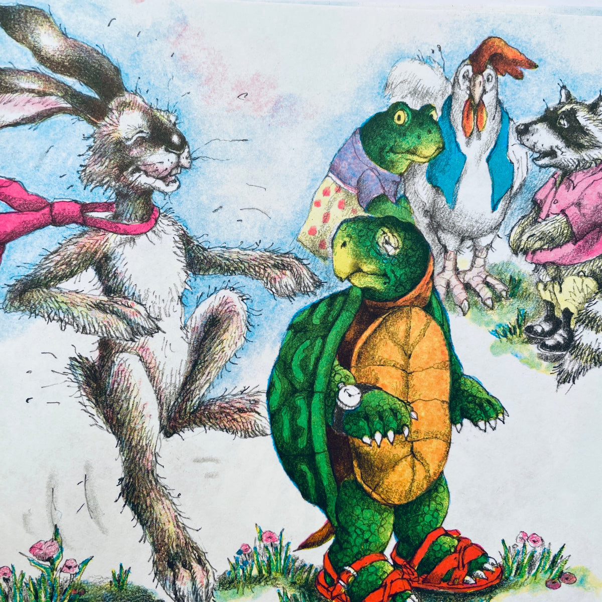 The Tortoise and the Hare: An Aesop Fable