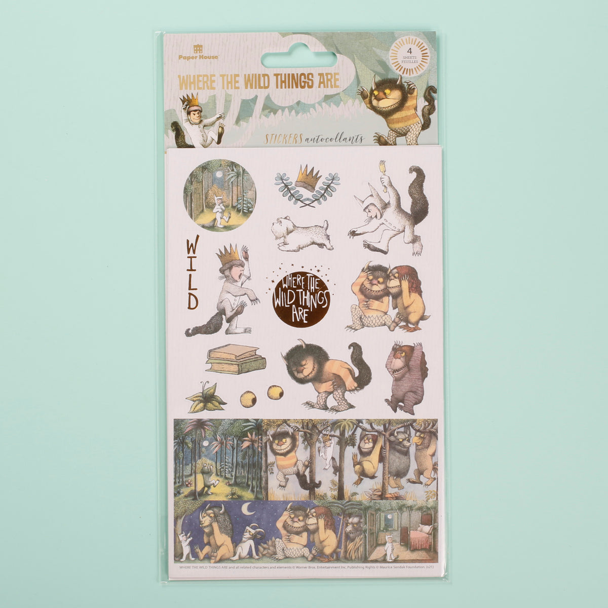 Where the Wild Things Are Sticker Pack