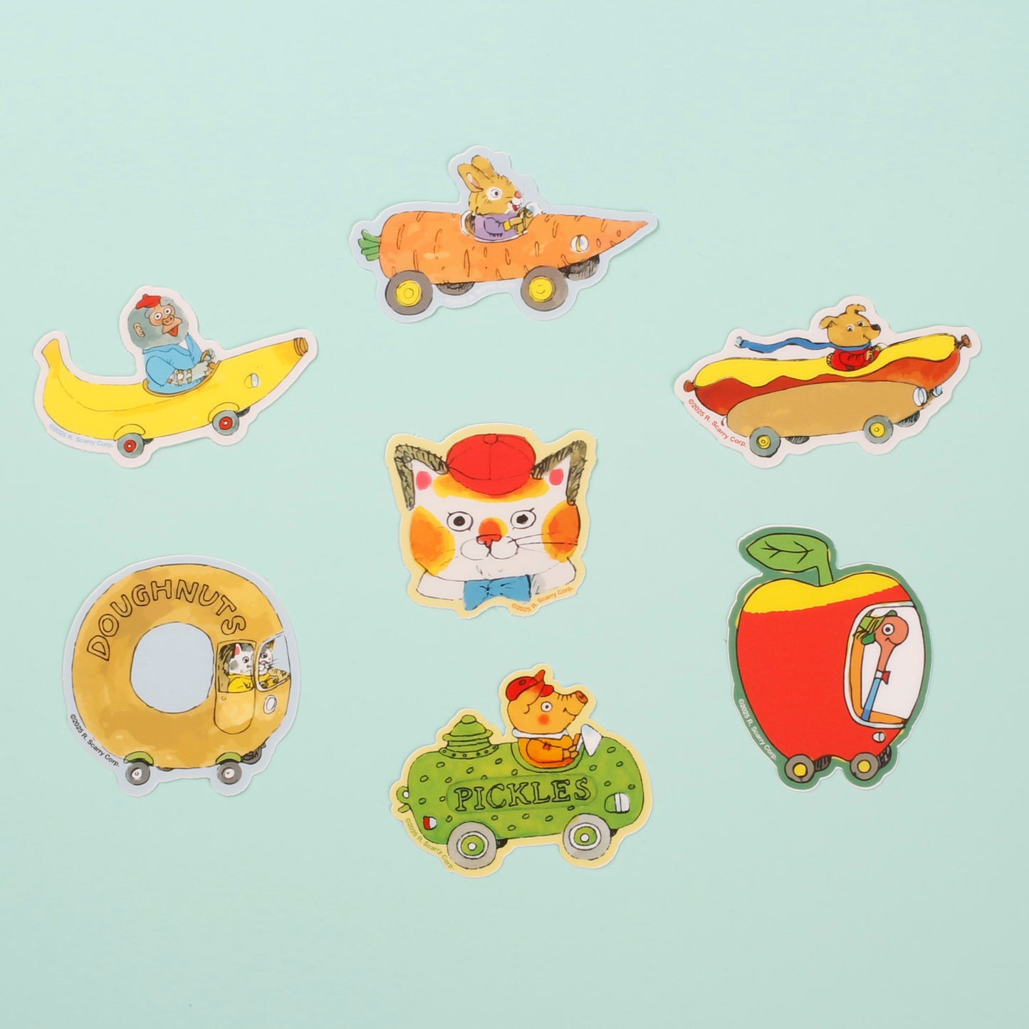 Richard Scarry® - Busy Town Mini Sticker Pack