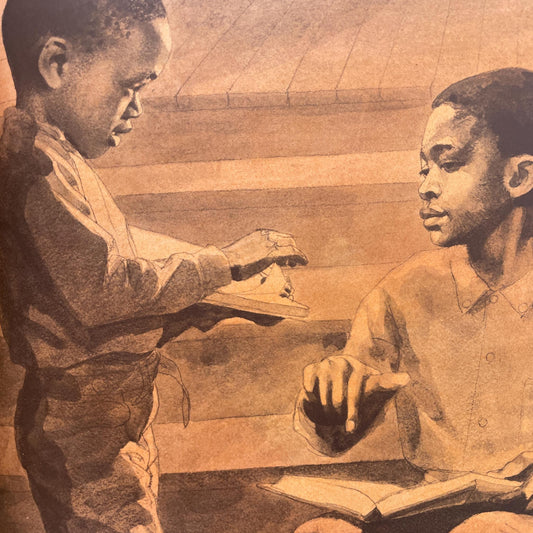 Sam by Ann Herbert Scott, illustrated by Symeon Shimin