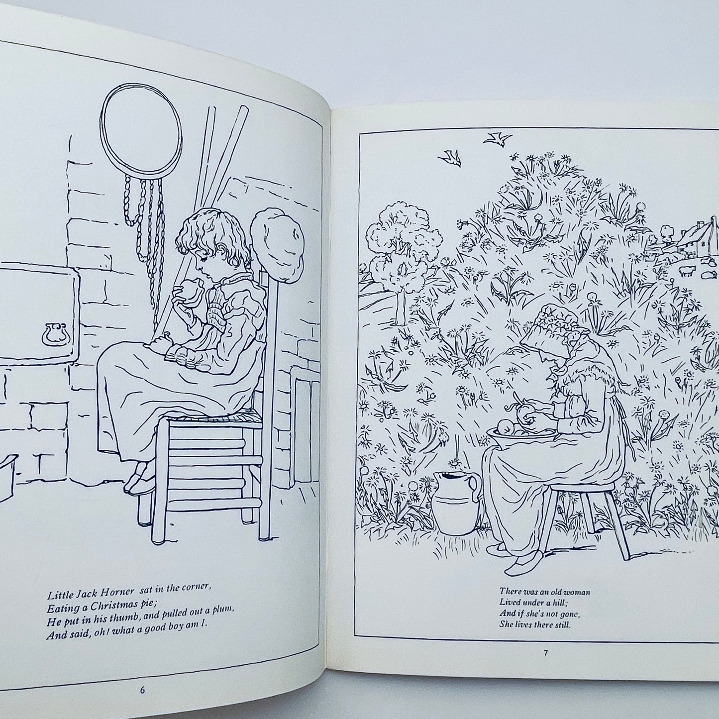 Kate Greenaway's Mother Goose Coloring Book