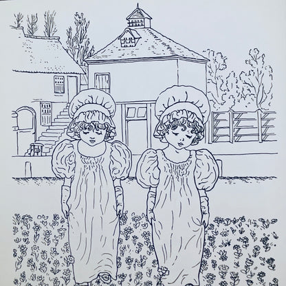 Kate Greenaway's Mother Goose Coloring Book