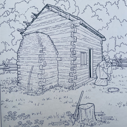 Abraham Lincoln Coloring Book