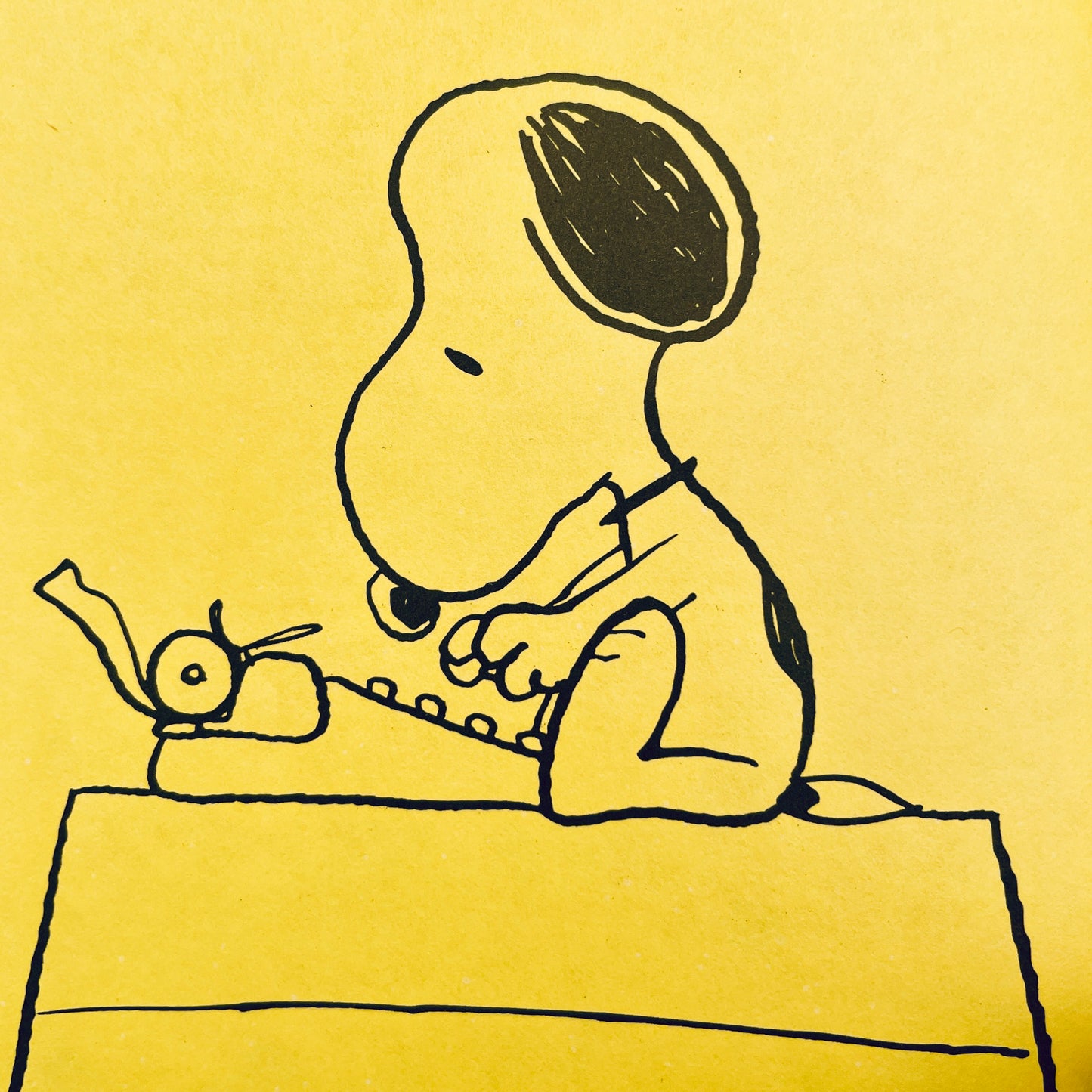 Snoopy and "It Was a Dark and Stormy Night"