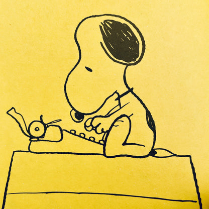 Snoopy and "It Was a Dark and Stormy Night"