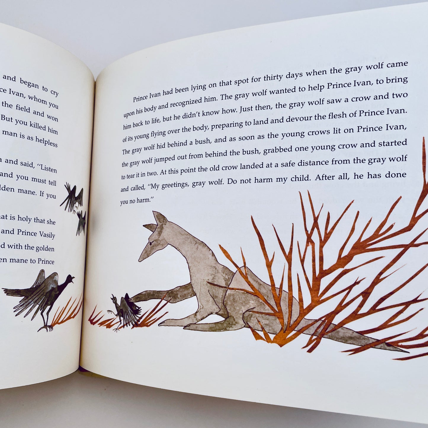 The Story of Prince Ivan, the Firebird, and the Gray Wolf