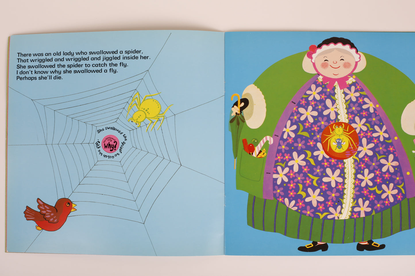 There was an old lady who swallowed a fly