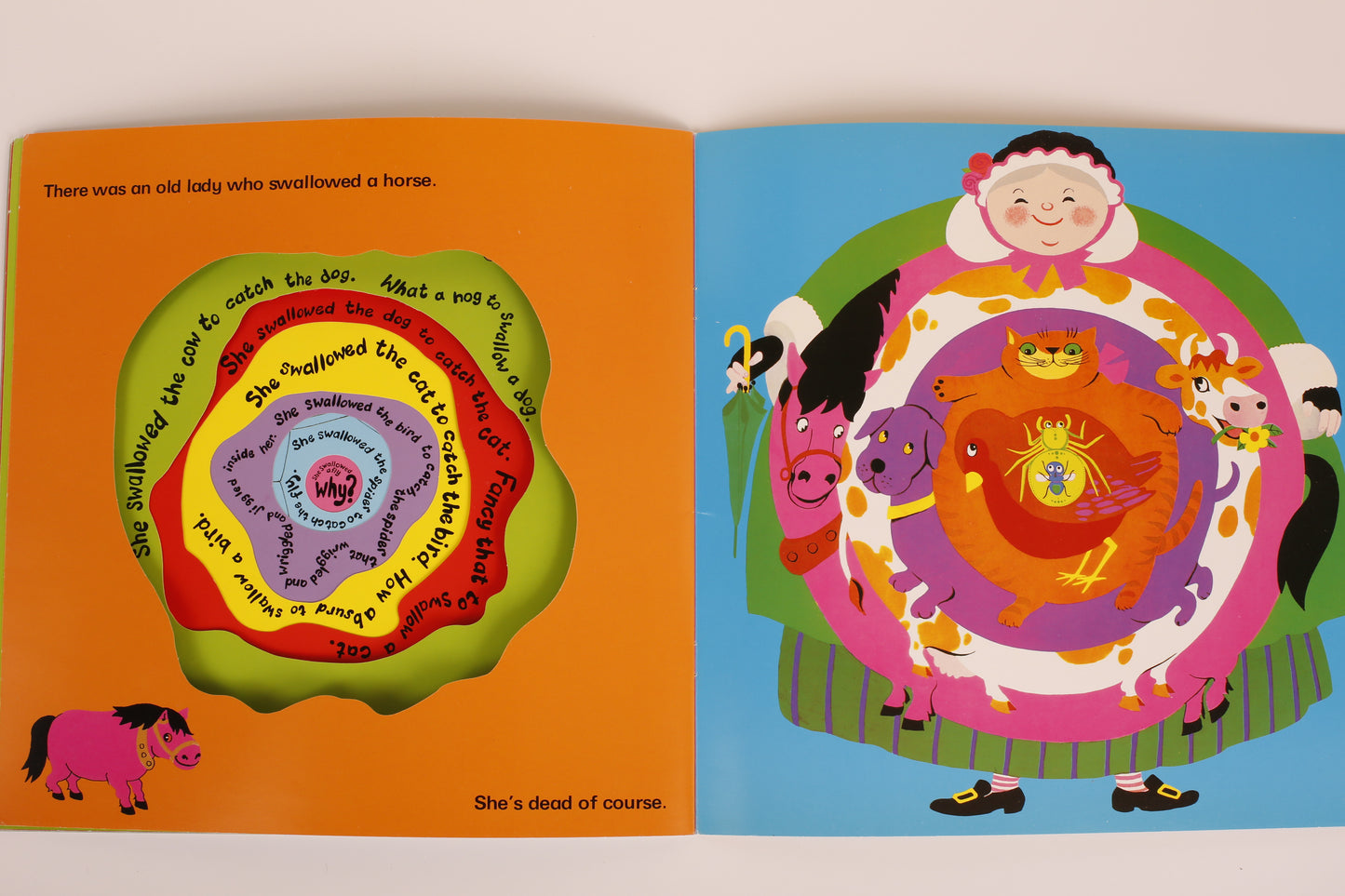 There was an old lady who swallowed a fly