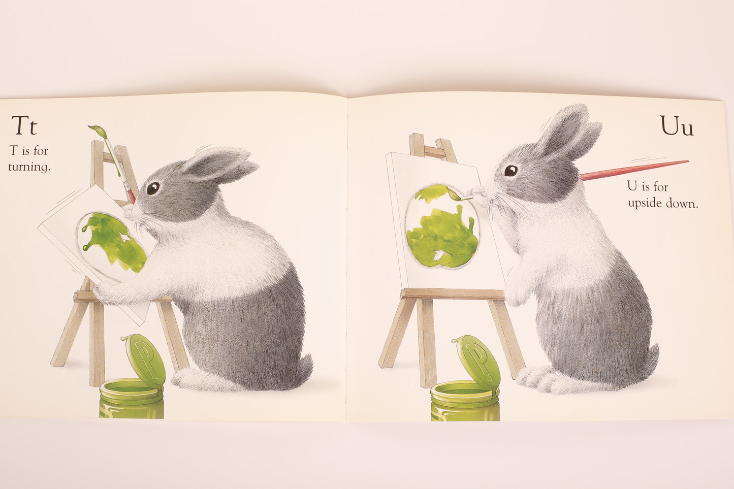 Black and White Rabbit's ABC