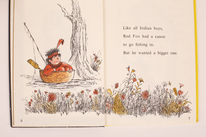 Red Fox and his Canoe