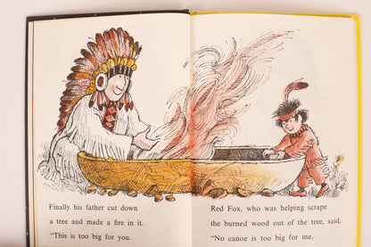 Red Fox and his Canoe