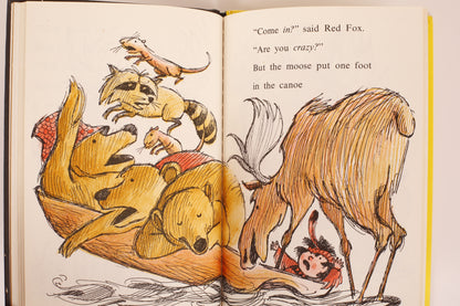 Red Fox and his Canoe