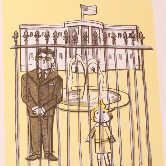 Madeline at the White House