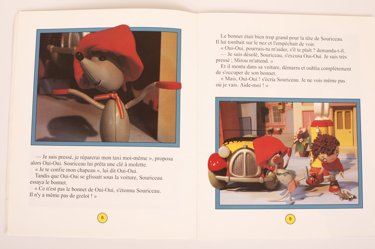 Oui-Oui se trompe de bonnet (French)