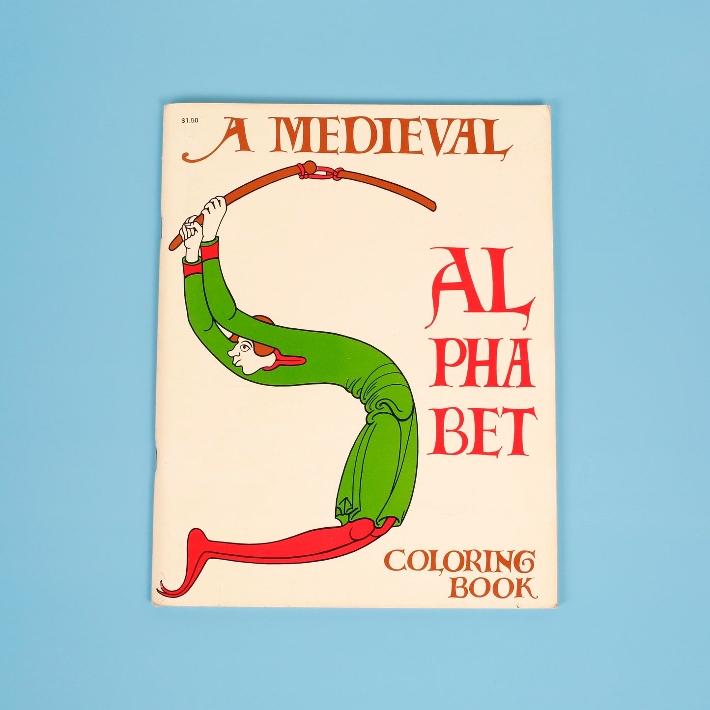 A Medieval Alphabet Coloring Book