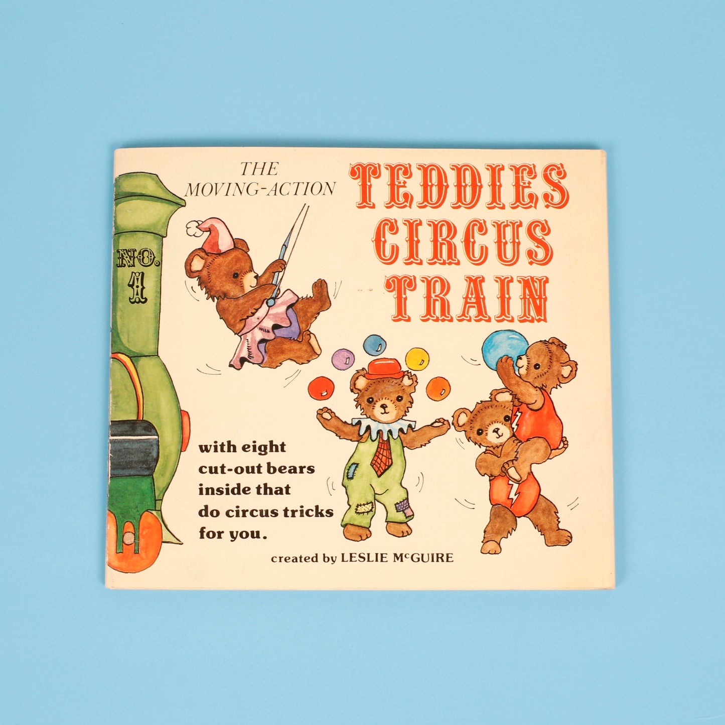 The Moving-Action Teddies Circus Train