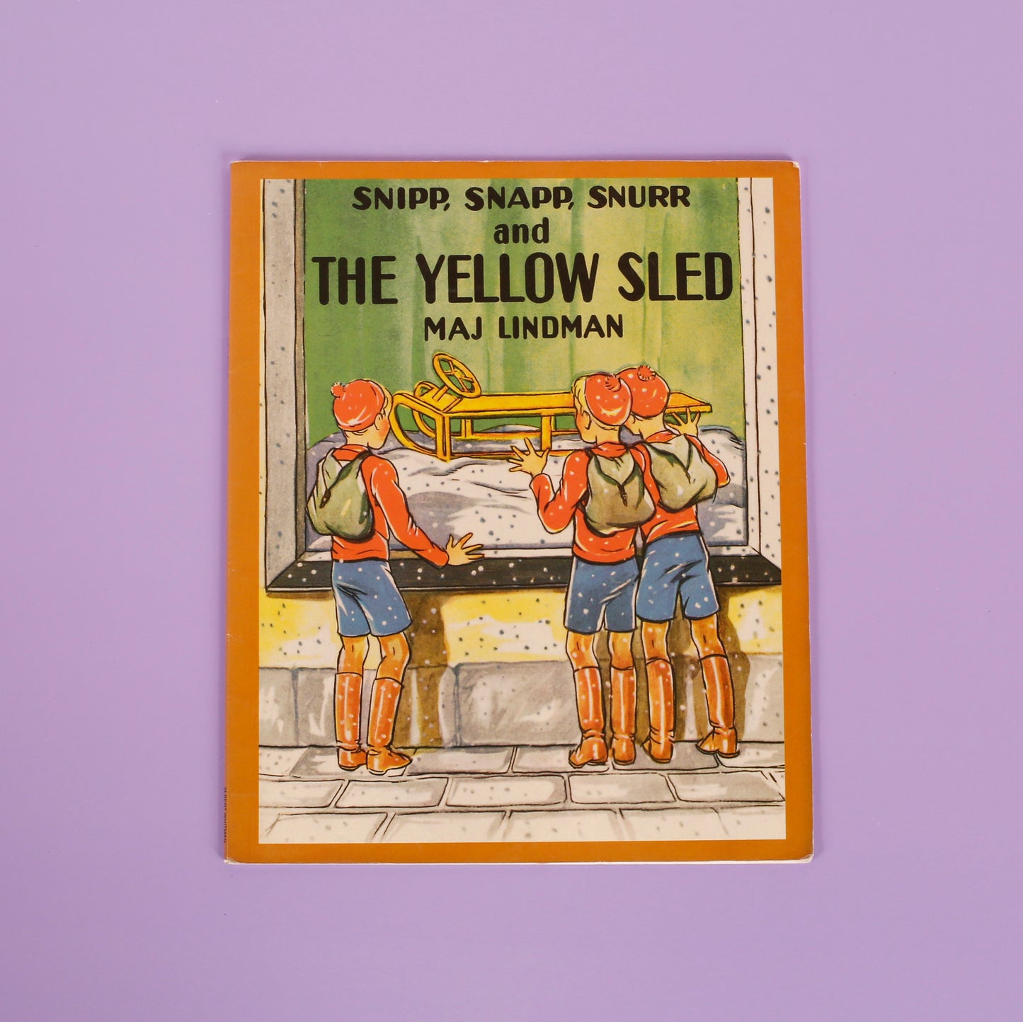 Snipp, Snapp, Snurr and the Yellow Sled