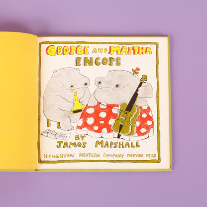 George and Martha: Encore