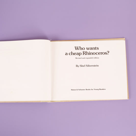 Who Wants a Cheap Rhinoceros?