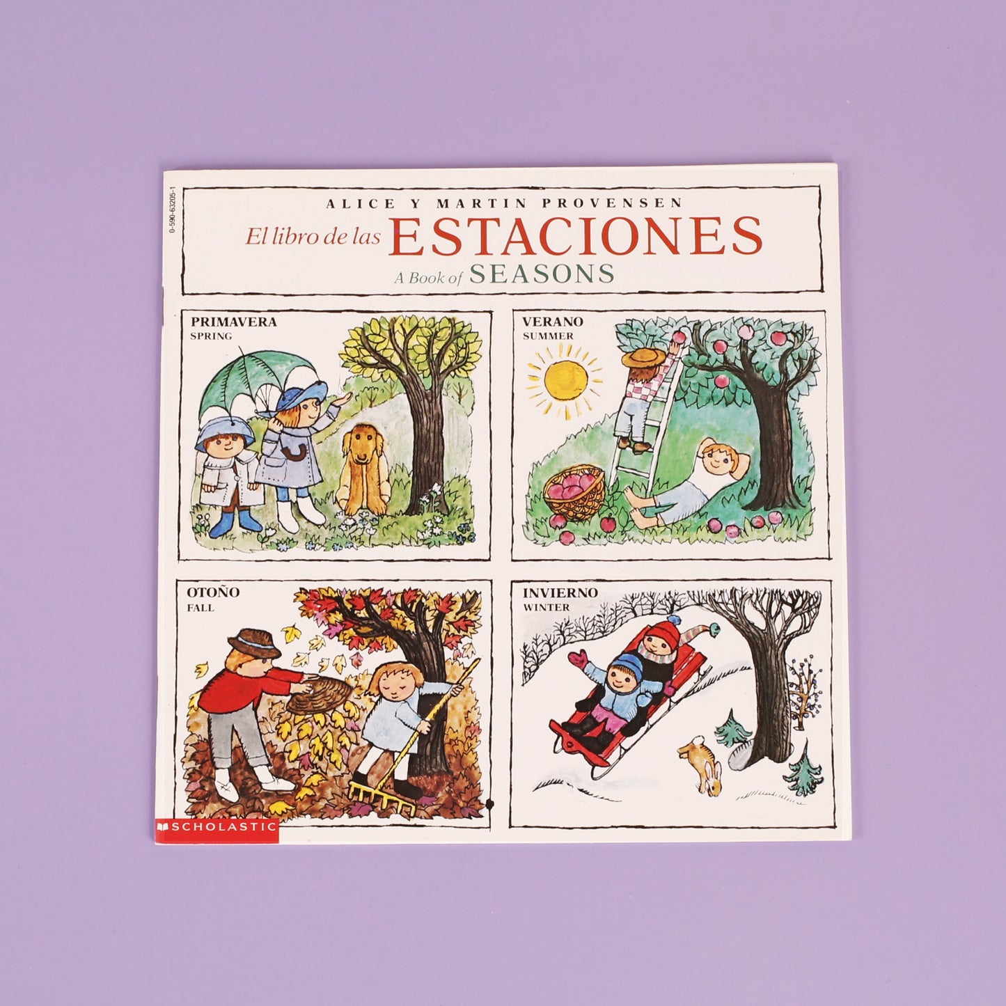 El libro de las estaciones / A Book of Seasons (bilingual Spanish-English)