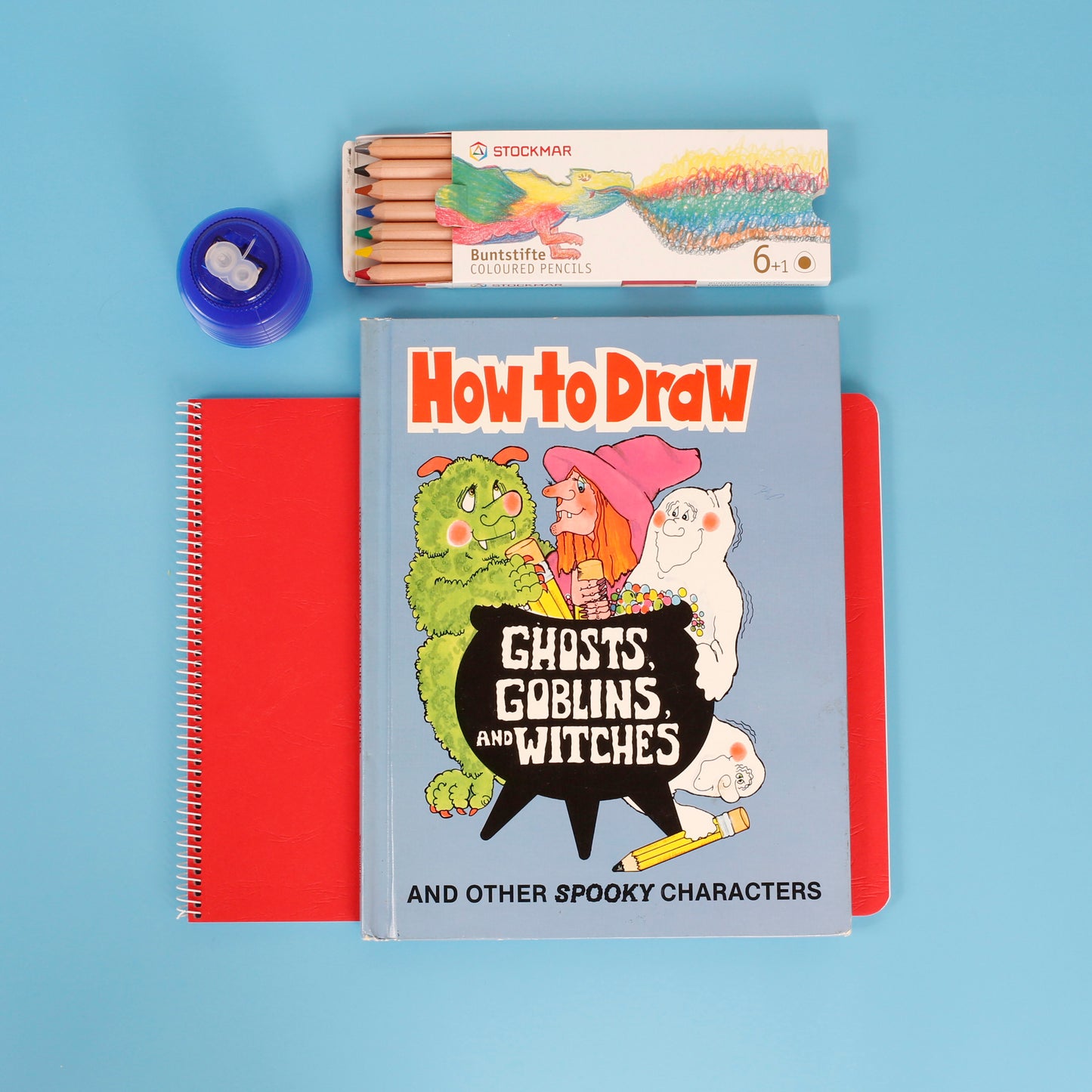 Eco Art Gift Set: How to Draw Ghosts, Goblins & Witches