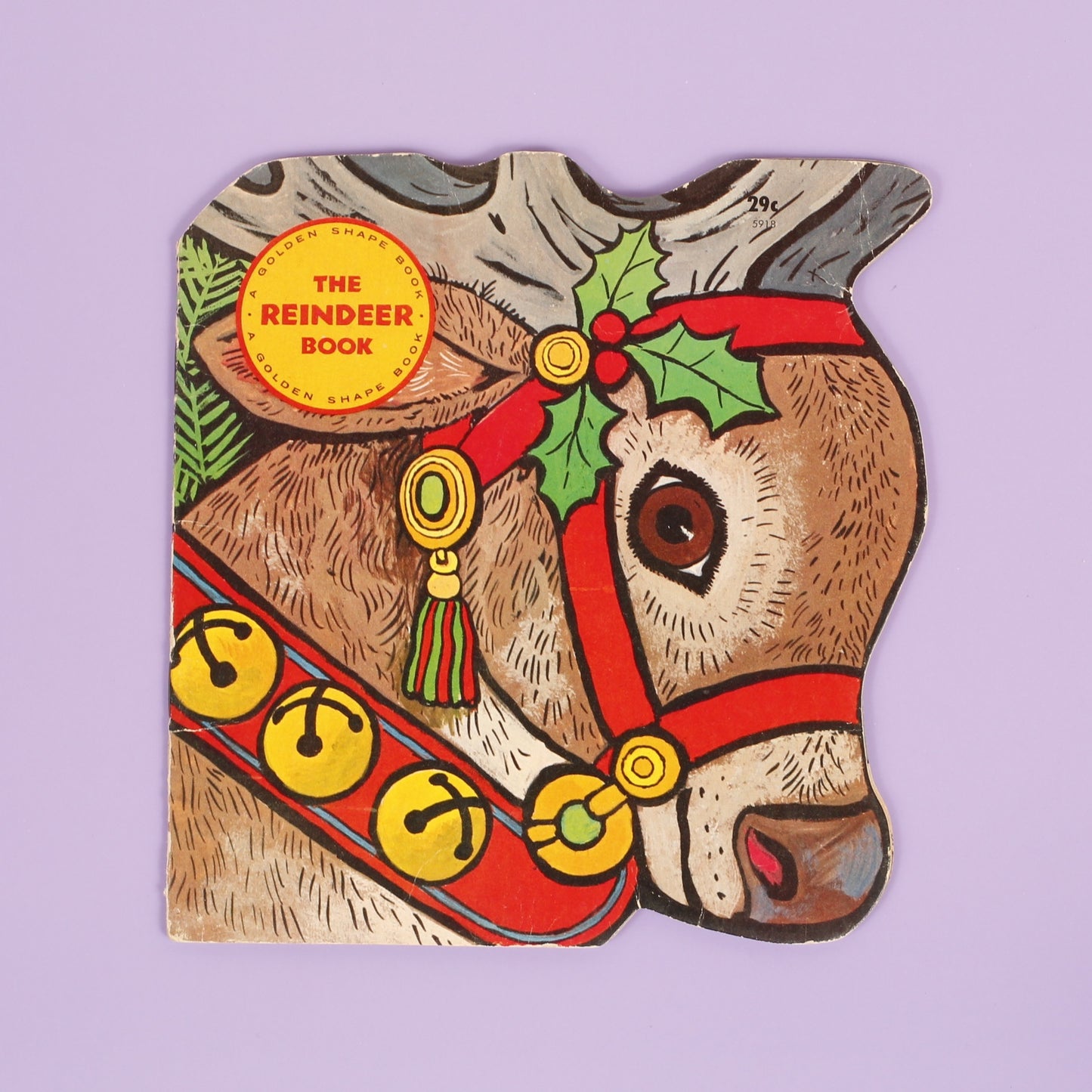 The Reindeer Book (A Golden Shape Book)