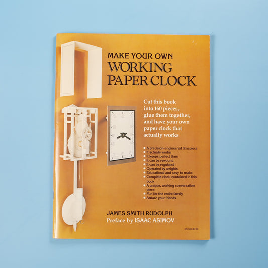 Make Your Own Working Paper Clock