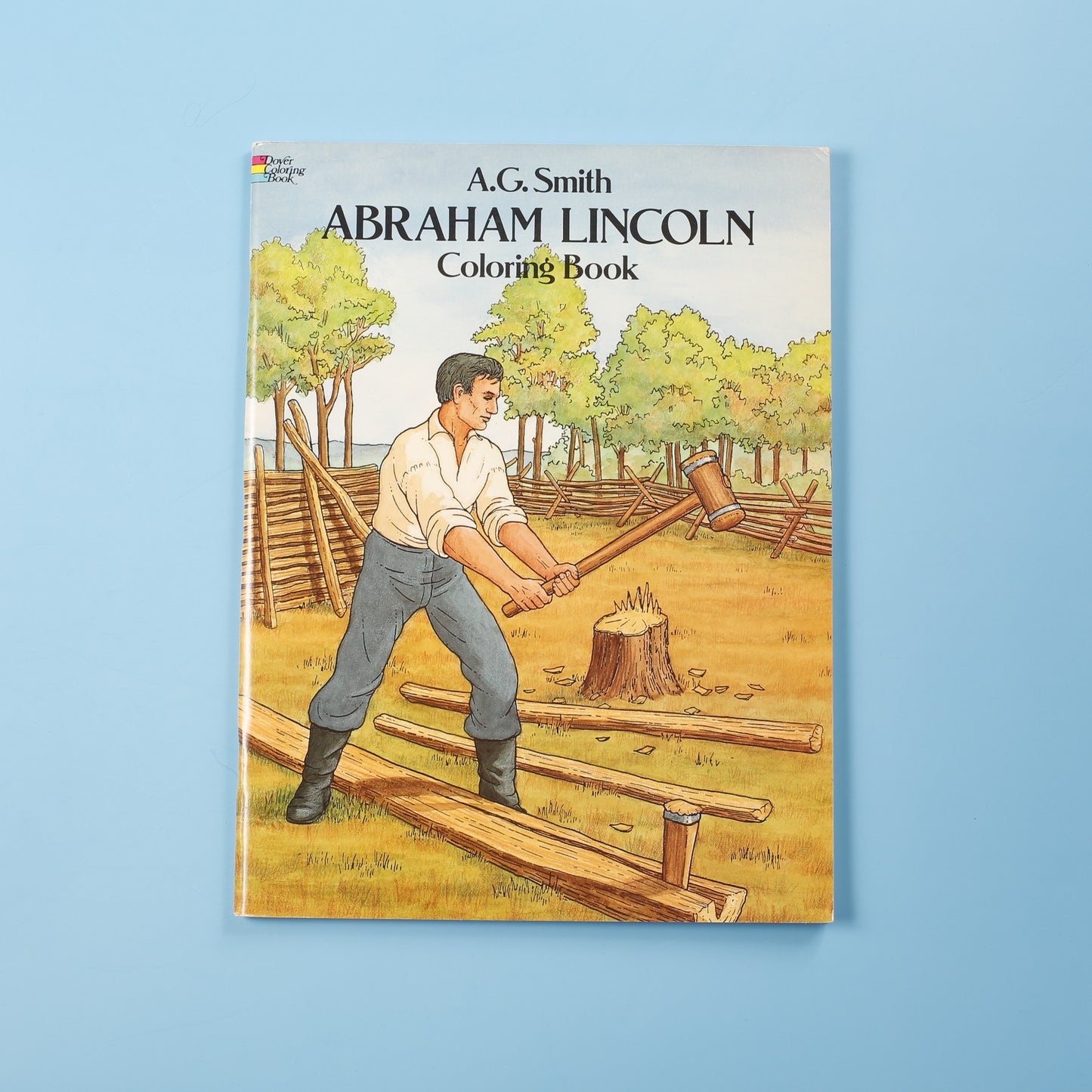 Abraham Lincoln Coloring Book