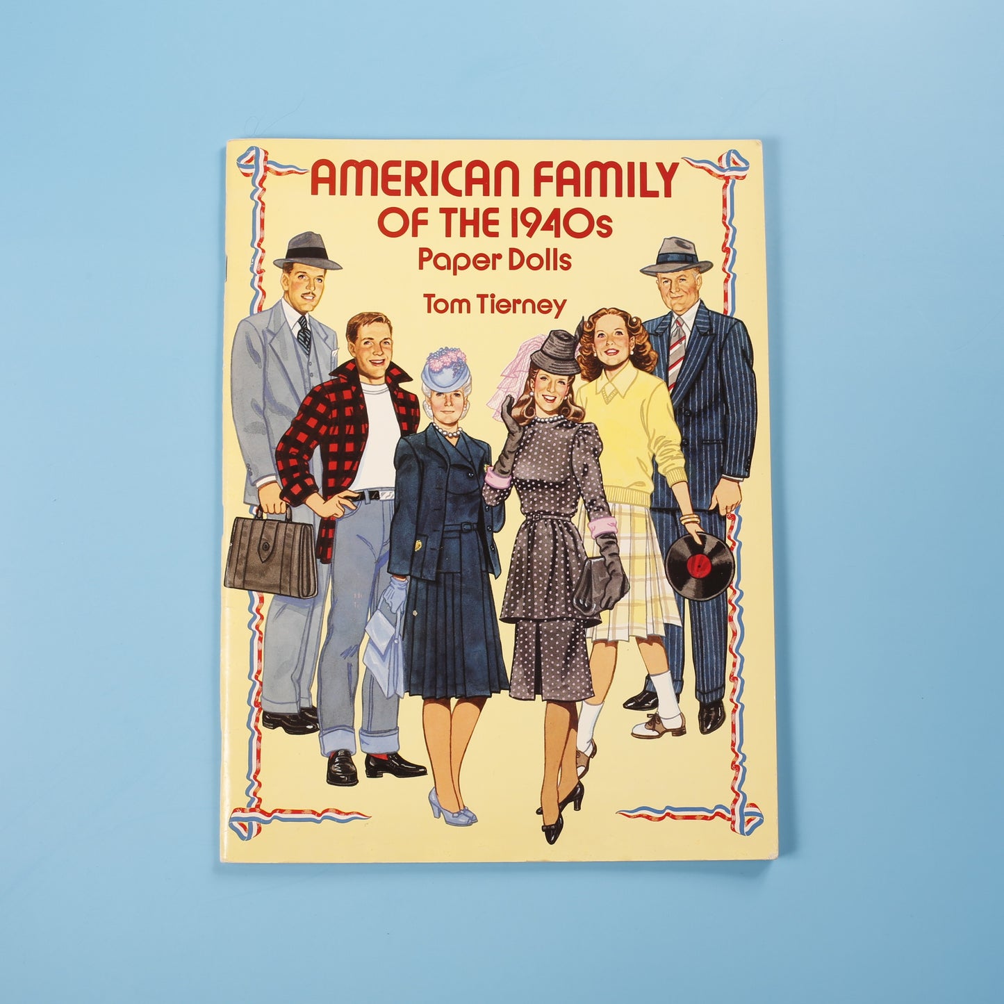 American Family of the 1940s Paper Dolls
