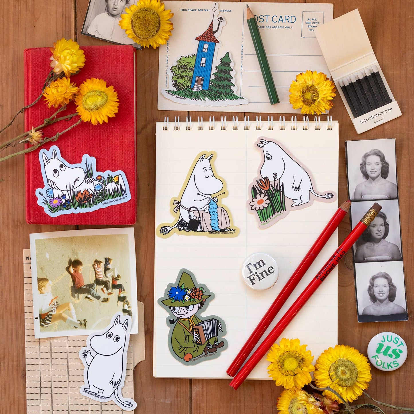 Moomin® Character Stickers