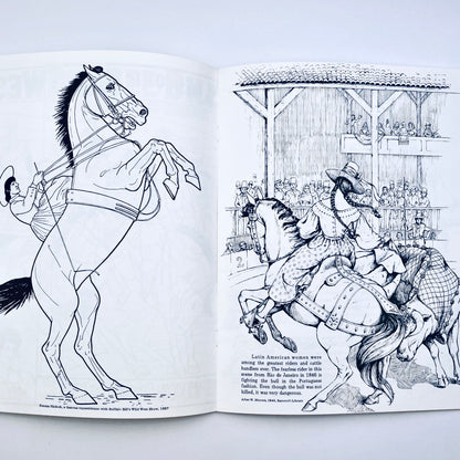 Cowgirls (A Coloring Book)