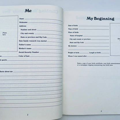 My Family Tree Workbook: Genealogy for Beginners