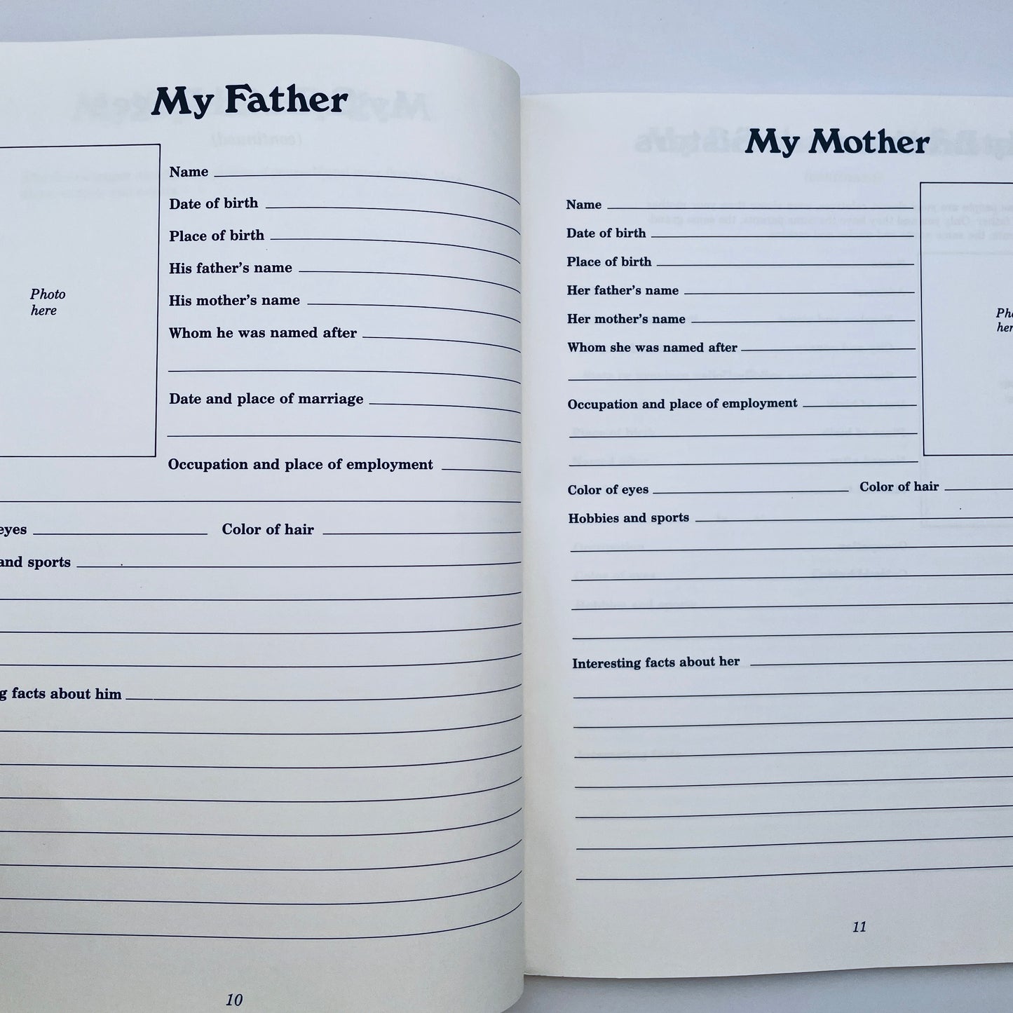 My Family Tree Workbook: Genealogy for Beginners